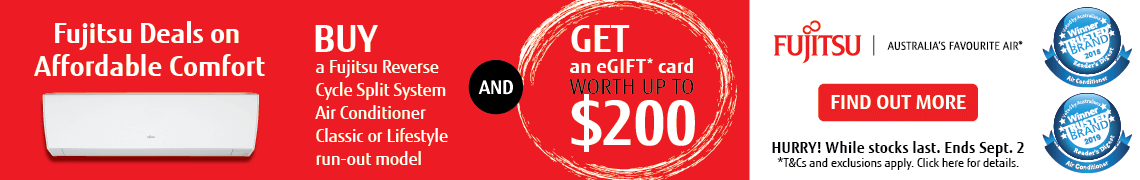 Fujitsu Air Conditioning Spare Parts Banner